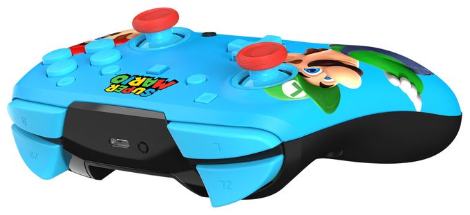 Digital Gamepad für Nintendo Switch, Nintendo Switch 2, Nintendo Switch Lite, Nintendo Switch OLED  Rematch Wireless Controller Super Mario: Mario & Luigi (Mehrfarbig) 