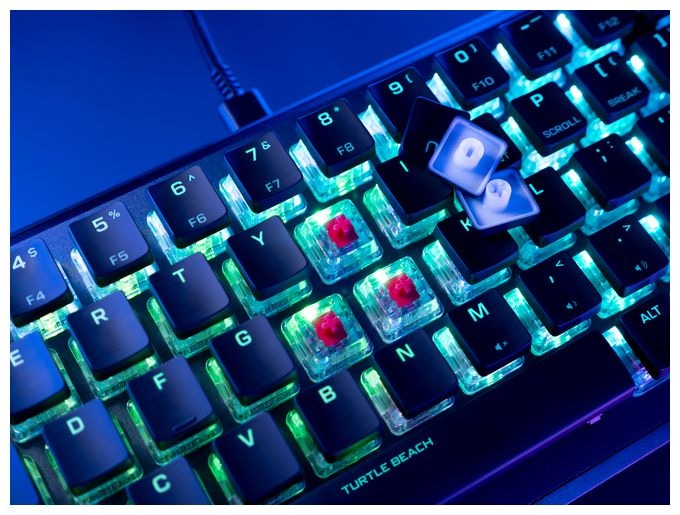 RGB-LED Gaming Tastatur USB  Vulcan II Mini (Schwarz) 
