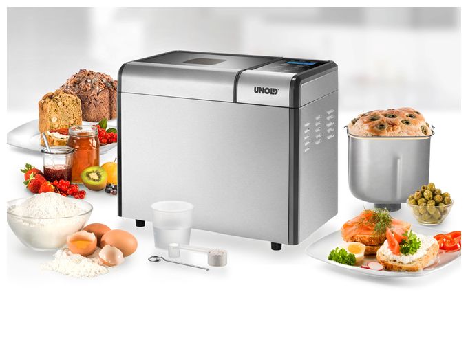 Brotbackautomat für 1 kg 600 W 68456 Backmeister Edel 