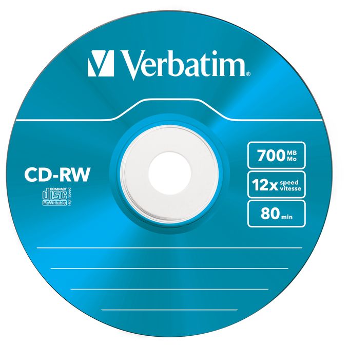 CD-RW Colour 12x 
