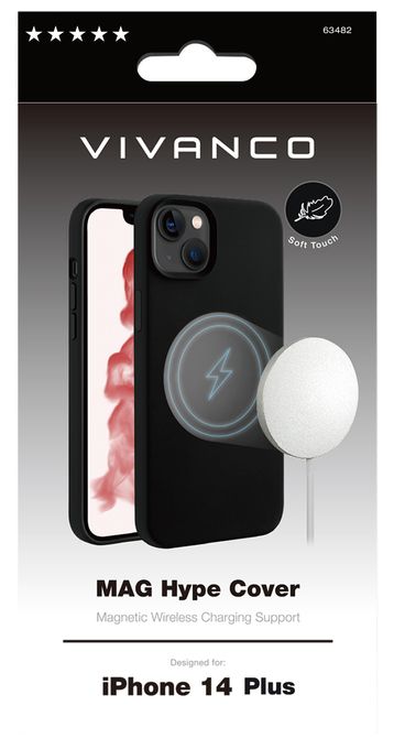 Cover für Apple iPhone 14 Plus  Mag Hype (Schwarz) 