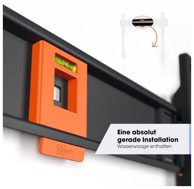 Wand Halterung bis 195,6 cm (77") 50 kg TVM3405 flache 