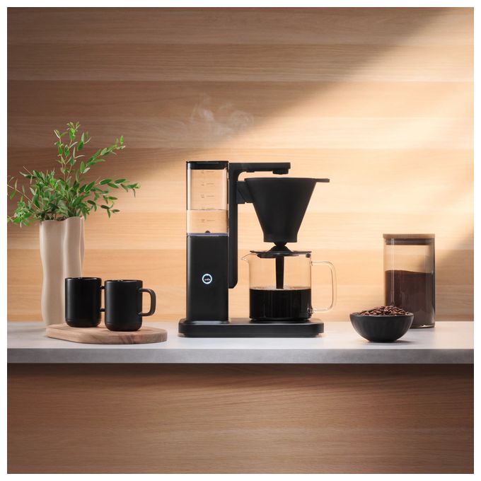 10 Tassen Filterkaffeemaschine 1,2 l (Schwarz, Transparent) CM10B-A125 