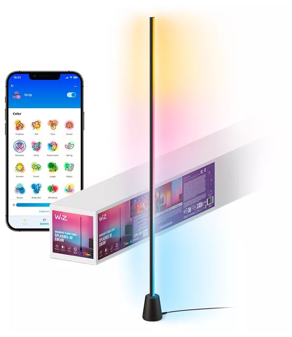 LED Intelligente Bodenbeleuchtung 1355 mm Multi Gradient Stehleuchte 