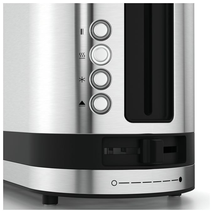 Toaster 900 W 2 Scheibe(n) 7 Stufen  KÜCHENminis (Edelstahl) 