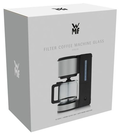 10 Tassen Filterkaffeemaschine 1,2 l  Stelio (Grau) 
