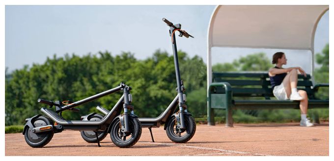 400 W E-Scooter 10 Ah bis 50 km Reichweite 26,3 kg  Electric Scooter 6 (Grau) 