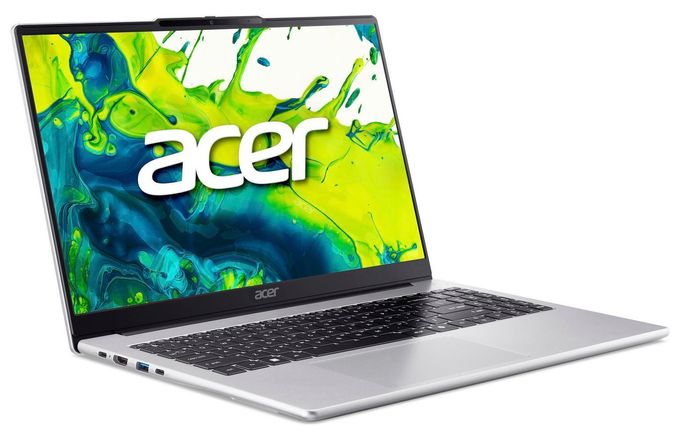 Full HD Notebook 39,6 cm (15.6 Zoll) 1920 x 1080 Pixel 512 GB SSD Windows 11 Home AMD Ryzen 7 max. 4,5 GHz  Aspire Lite AL15-45P-R19T (Silber) 