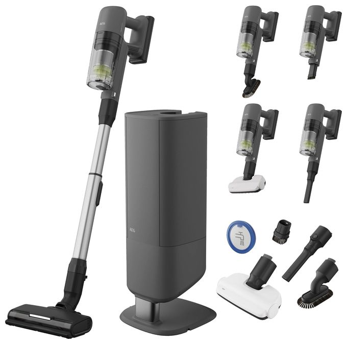 Handstaubsauger Beutellos bis 40 min Laufzeit 21,6 V HEPA  AP72UB21ES Ultimate 7000 (Grau) 