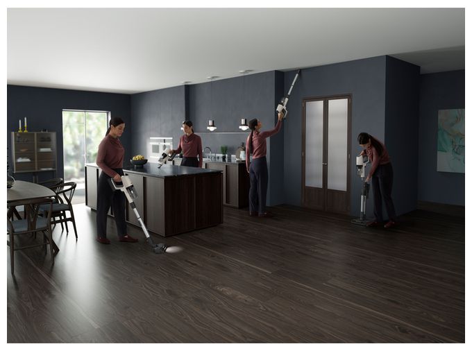 Handstaubsauger Beutellos bis 35 min Laufzeit 25,2 V  AP81HB25SH Hygienic 8000 (Weiß) 