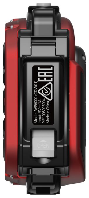 Kompaktkamera  Realshot WP6000 (Rot) 