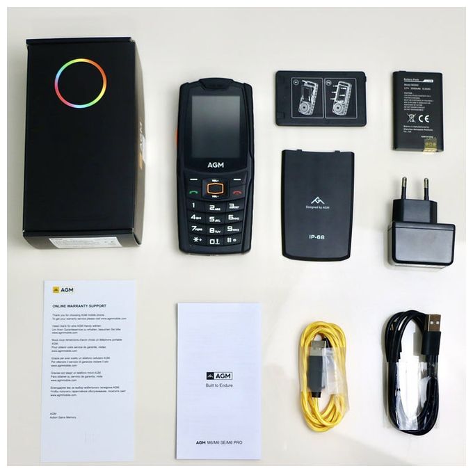 4G Smartphone 6,1 cm (2.4 Zoll 0,3 MP Dual Sim  M6 (Schwarz) 