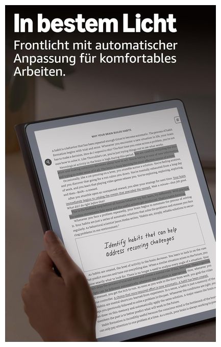 E-Reader 27,9 cm (11 Zoll) 32 GB  Kindle Scribe (Graphit) 