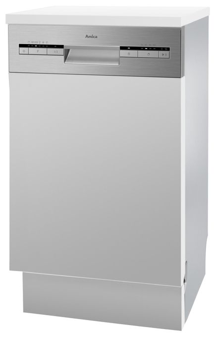 45 cm Geschirrspüler teilintegriert (ohne Front) Leise 10 Maßgedecke aquaStop Funktion EGSP560911E 