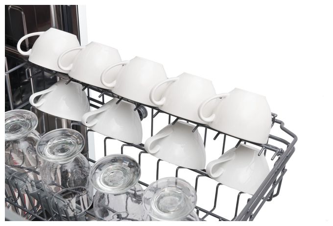 45 cm Geschirrspüler teilintegriert (ohne Front) Leise 10 Maßgedecke aquaStop Funktion EGSP561000E 