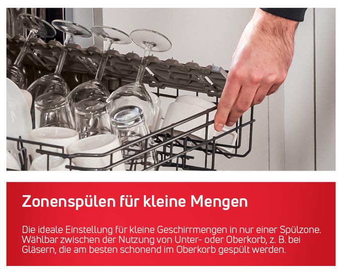 60 cm Geschirrspüler unterbaufähig Leise 14 Maßgedecke aquaStop Funktion GSP544910-1E 