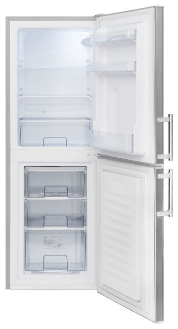 93 l / 45 l Kühl-Gefrierkombi freistehend 118 kWh Jahr  KGC384110E (Edelstahl) 