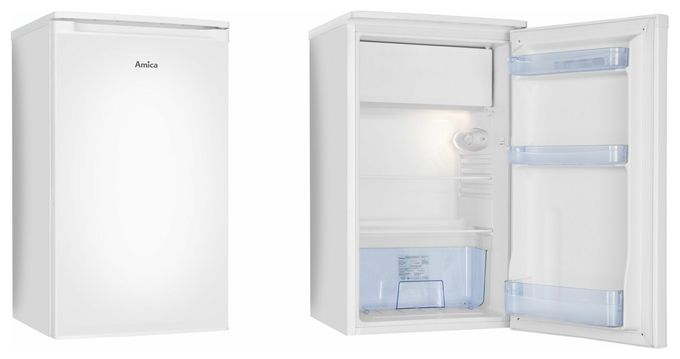 83 l / 75 l Tischkühlschrank EEK: E 128 kWh Jahr  KS361155 W (Weiß) 