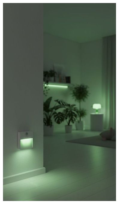 LED Warmweiß, Mehrfarbig Batterie/Akku NL5R Sensor-Nachtlicht 