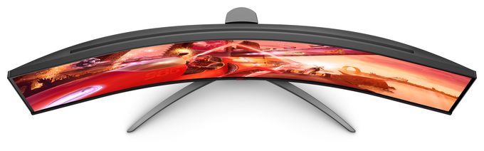 Quad HD Monitor 124 cm (48.5 Zoll) 32:9 4 ms 400 cd/m²  AG493UCX2 (Schwarz) 
