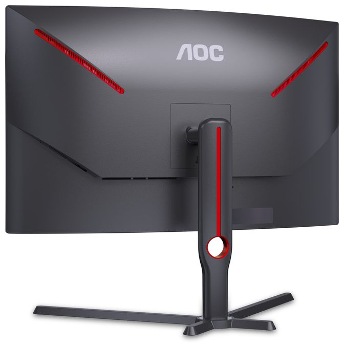 Quad HD Monitor 80 cm (31.5 Zoll) 16:9 4 ms 300 cd/m²  CQ32G3SU/BK (Schwarz, Rot) 
