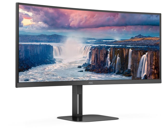 Quad HD Monitor 86,4 cm (34 Zoll) 21:9 4 ms 300 cd/m²  CU34V5C/BK (Schwarz) 