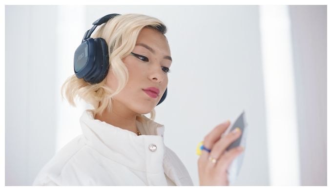 Over Ear Bluetooth Kopfhörer kabellos 27 h Laufzeit  A30 (Navy) 