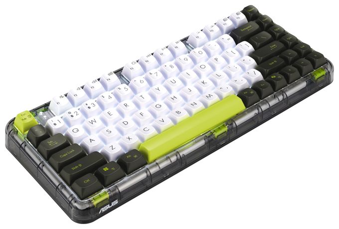 Universal Tastatur USB + RF Wireless + Bluetooth 2.4 GHz  Jelly75 KD201 (Mehrfarbig) 