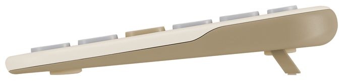 Home Tastatur Bluetooth  KW100 (Beige, Grau, Weiß) 