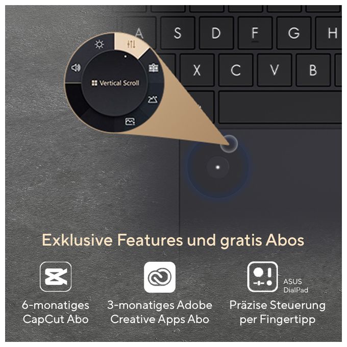 WQXGA Notebook 40,6 cm (16 Zoll) 3840 x 2400 Pixel 2 TB SSD Windows 11 Pro AMD Ryzen 9 max. 5,1 GHz  ProArt P16 H7606WX-SE008X Copilot+ PC (Schwarz) 