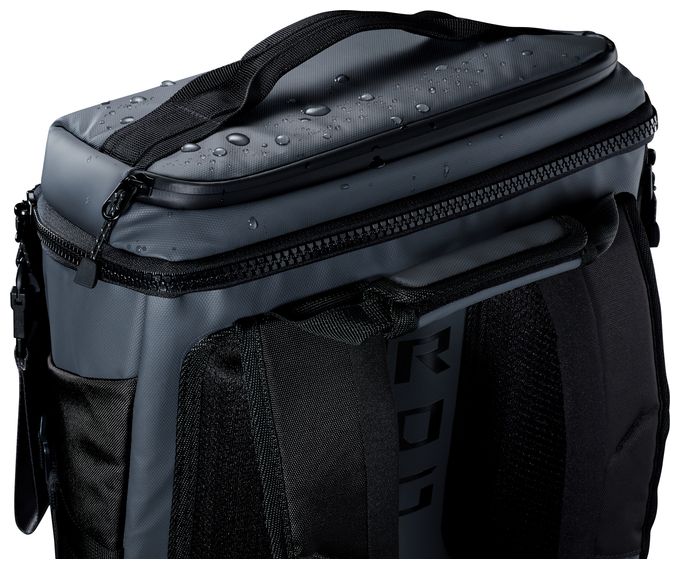 bis 45,7 cm (18 Zoll) (Schwarz/Grau) ROG Ranger BP2701 Gaming-Rucksack Cybertext Edition 