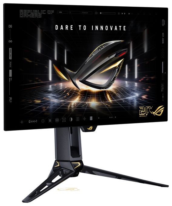 Quad HD Monitor 67,3 cm (26.5 Zoll) 16:9 0,02 ms  ROG Swift OLED PG27AQWP-G EDITION 20 (Schwarz) 