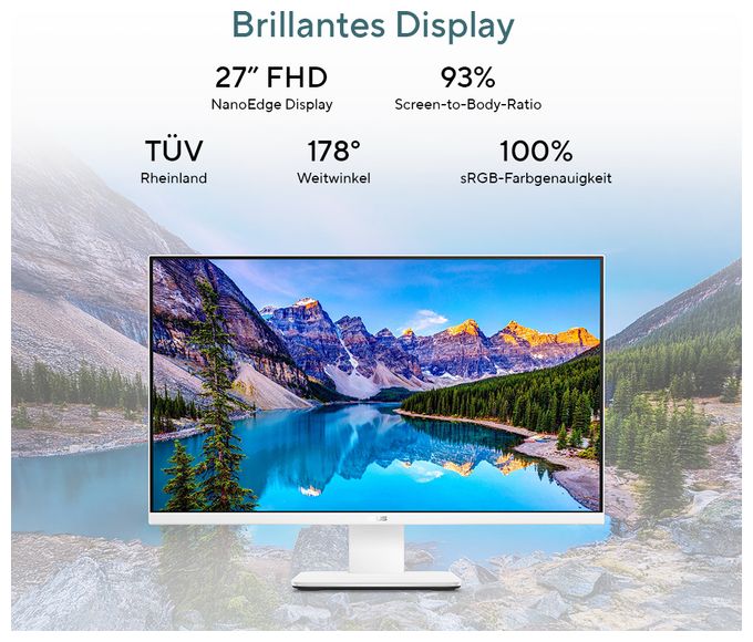 All-in-One-PC 68,6 cm (27 Zoll) 2,0 GHz AMD Ryzen 7 16 GB Ram 1 TB SSD Windows 11 Home intern V600 AIO VM670KA-BPE013W 