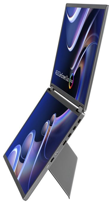 WUXGA Monitor 35,6 cm (14 Zoll) 16:10 1 ms 400 cd/m²  ZenScreen Duo OLED MQ149CD (Silber) 