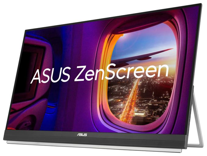 Quad HD Monitor 68,6 cm (27 Zoll) 16:9 5 ms 300 cd/m²  ZenScreen MB27ACF (Schwarz) 