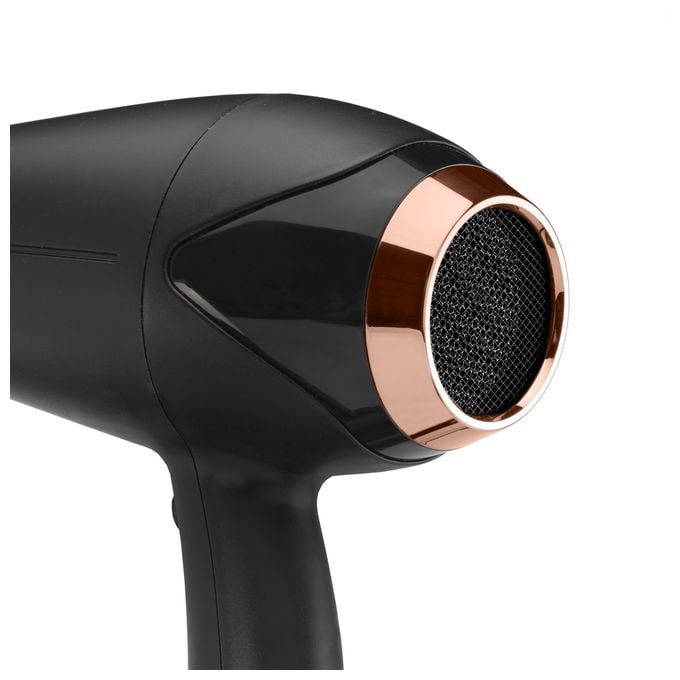 Haartrockner 2200 W  D570DE Turbo Shine 2200 (Schwarz) 
