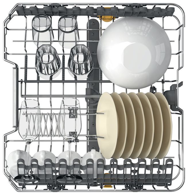 60 cm Geschirrspüler vollintegriert (ohne Front) Sehr leise 15 Maßgedecke ActiveDry BK7IA115B2M6L0 