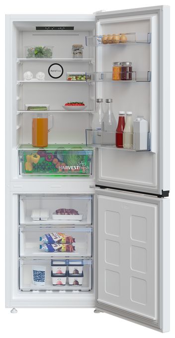 209 l / 92 l Kühl-Gefrierkombi freistehend NoFrost 200 kWh Jahr  B5RCNA346HW (Weiß) 