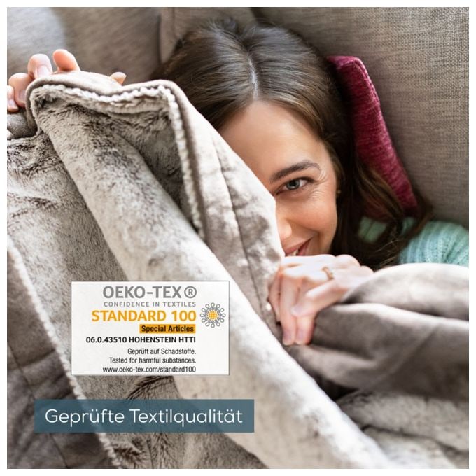 Heizdecke 150 W  HD150 XXL (Graubraun) 