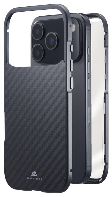Cover für Apple iPhone 17 Pro  360° Glass (Grau, Transparent) 
