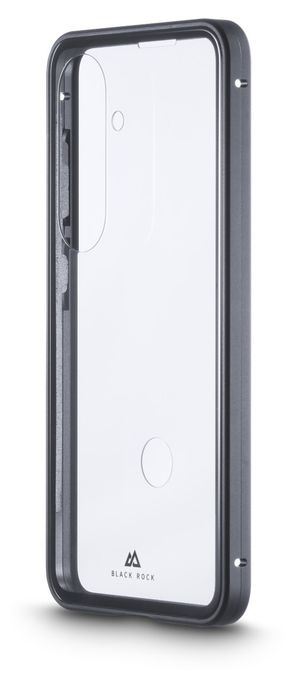 Cover für Samsung Galaxy S26 (Schwarz, Transparent) 360° Glass 