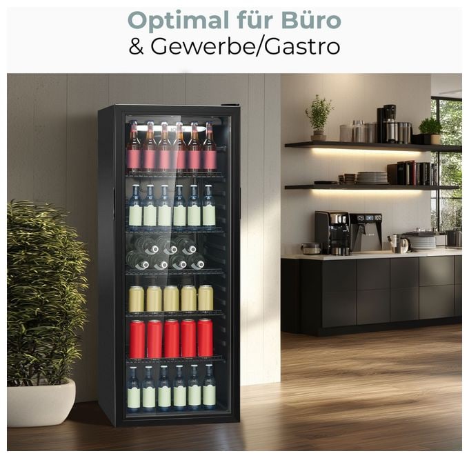 235 l Kühlschrank freistehend EEK: C 433 kWh Jahr  KSG7292 (Schwarz) 