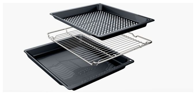Backofen-Set groß AutoClean mit autarkem 60 cm Induktions Kochfeld EXB63IP1 (HBG578BS3 + PIF64RBB5E + HEZ631070) 
