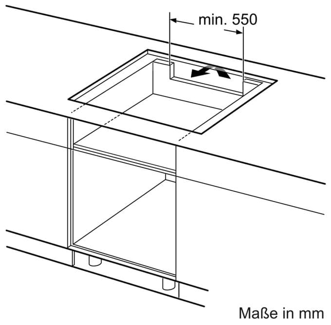 Backofen-Set groß AutoClean mit autarkem 80 cm Induktions Kochfeld HBDMATTK04 (HBG972KB1 + PVW89BHC1E) 