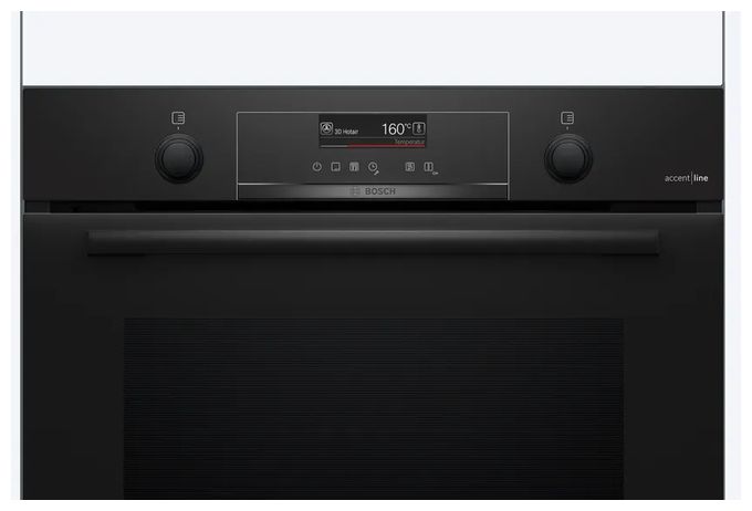 Einbaubackofen groß AutoClean (Schwarz) Serie 6 HBG4390B3 