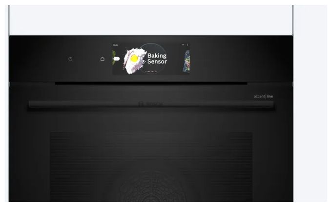 Einbaubackofen groß AutoClean (Schwarz) Serie 8 HBG978NB1 