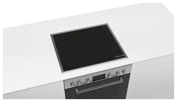 Herdset groß AutoClean mit 60 cm Induktions Kochfeld HND611LS62 (HEG517BB3 + NKN645GA2E) 