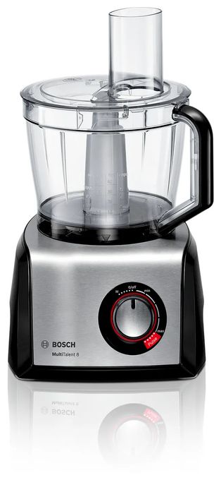1250 W Küchenmaschine 3,9 l  MC812M865 MultiTalent 8 (Schwarz, Edelstahl) 