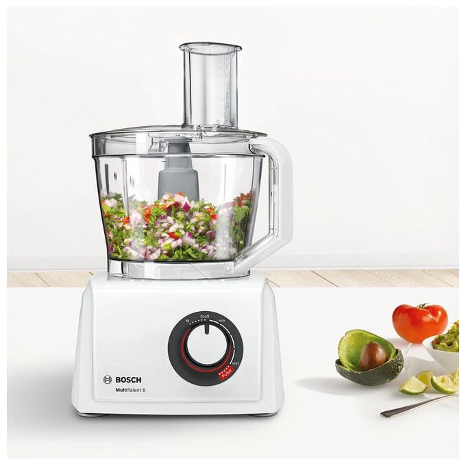 1000 W Küchenmaschine 3,9 l mit Waage  MC812W501 MultiTalent 8 (Weiß) 