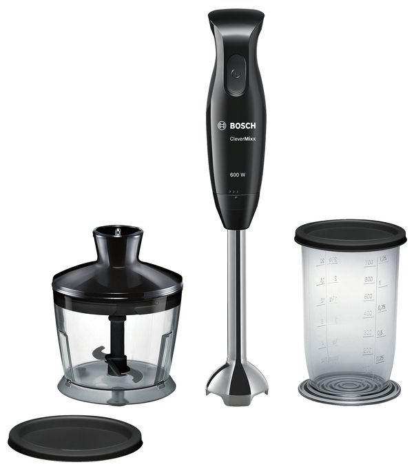Standmixer 600 W (Schwarz, Transparent) MSM2620B CleverMixx 
